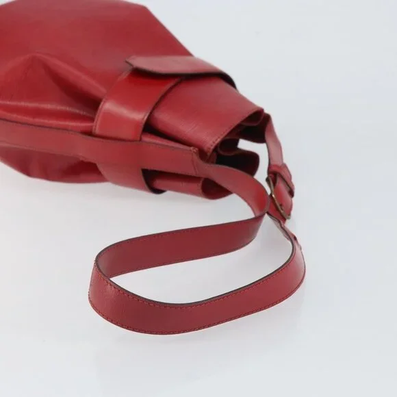 Authentic LOUIS VUITTON Epi Sac Depaule GM Shoulder Bag Red M80197 LV - Picture 14 of 16